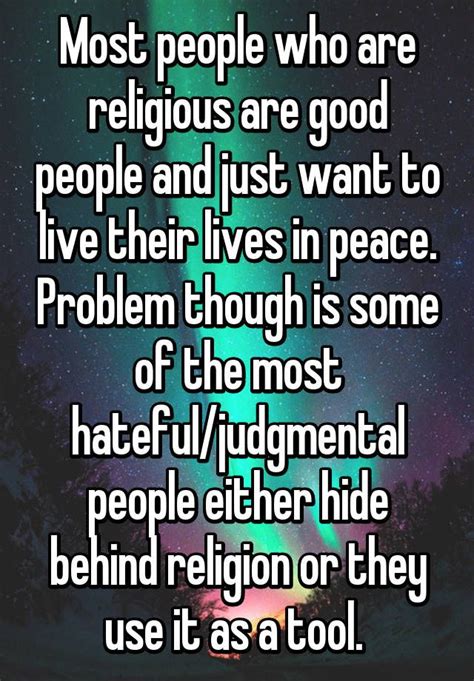 women who hide behind religion are fake